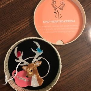 Erstwilder Deer Brooch